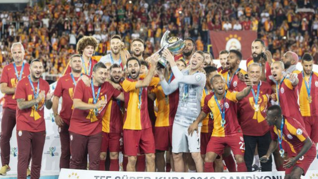 TFF Süper Kupası Galatasaray'ın!