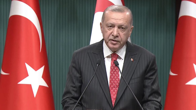 Cumhurbaşkanı Erdoğan: Demek ki Türk bayrağını tanımıyor