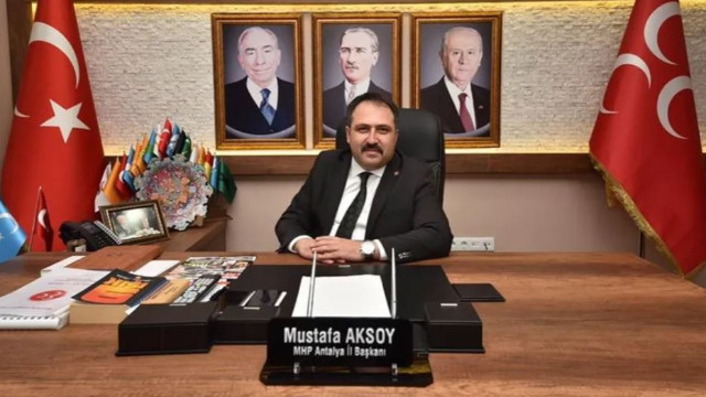 MHP Antalya İl Başkanı istifa etti