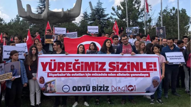 ODTÜ'lü öğrencilerden Diyarbakır annelerine destek