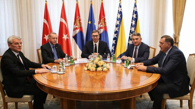 Cumhurbaşkanı Erdoğan, Üçlü Zirve Toplantısı’na katıldı