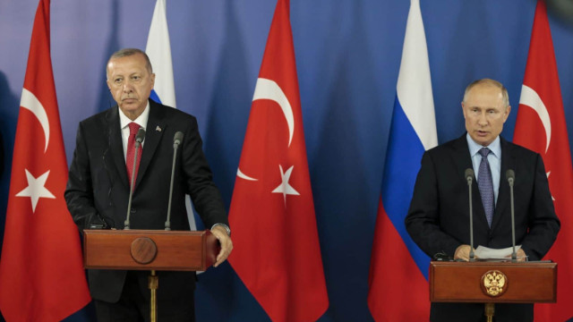 Cumhurbaşkanı Erdoğan, Soçi'de Rusya lideri Putin'le basın toplantısı düzenledi