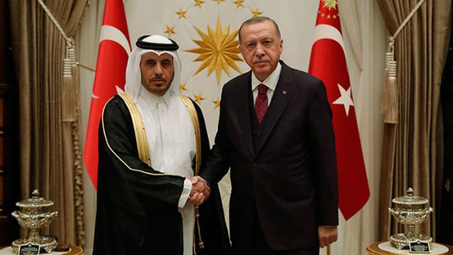 Cumhurbaşkanı Erdoğan, El Sani'yi kabul etti