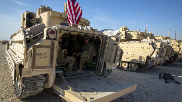 ABD'den Suriye'ye mekanize zırhlı araç takviyesi