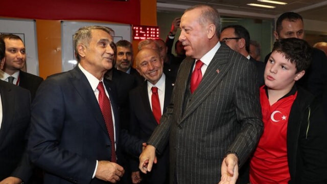 Erdoğan'dan millilere tebrik