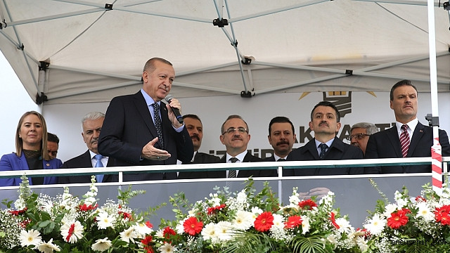 Erdoğan: Güya ben Külliye'de bir CHP'li ile görüşmüşüm