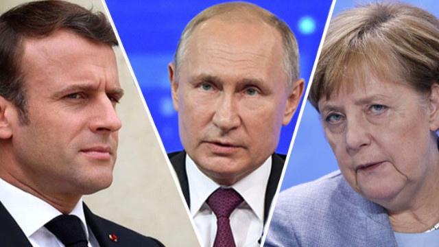 Merkel ve Macron'dan Putin'e İdlib çağrısı: Derhal son bulsun