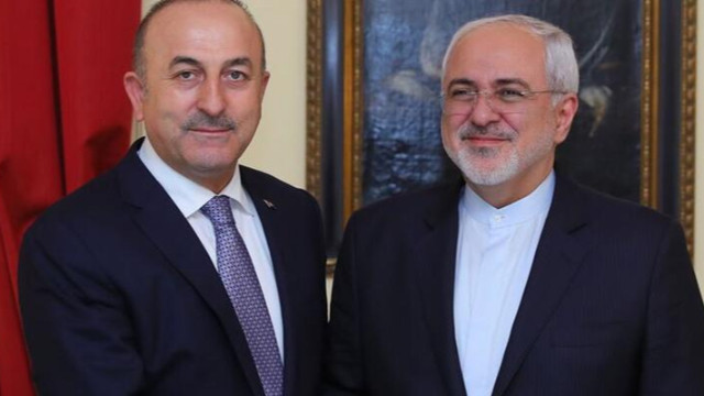 Bakan Çavuşoğlu İran Dışişleri Bakanı Zarif ile görüştü