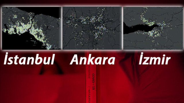 Koronavirüs salgınında İstanbul, Ankara ve İzmir'de en riskli ilçeler!