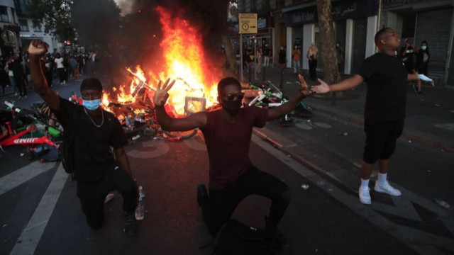 Irkçılık karşıtı protestolar Fransa’ya sıçradı!