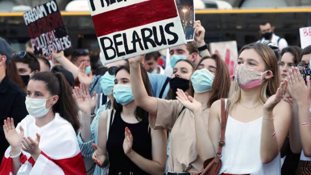 Belarus’taki hükümet karşıtı protestolarda 400’den fazla kişi gözaltına alındı