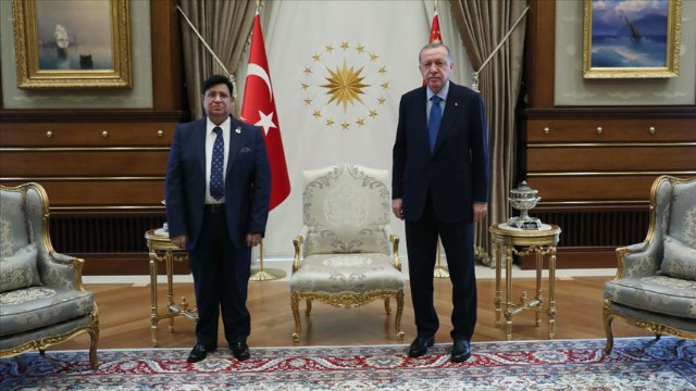 Cumhurbaşkanı Erdoğan, Bangladeş Dışişleri Bakanı'nı kabul etti
