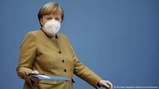 Merkel: Pandemi bir doğal felaket olarak yüzyılın felaketi