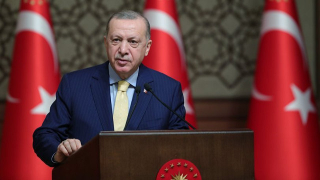 Erdoğan'dan anayasa mesajı: Yeni anayasa için şartlar uygun