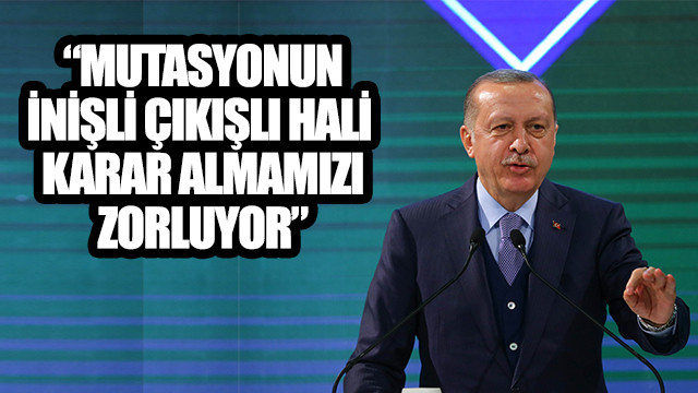 Cumhurbaşkanı Erdoğan'dan koronavirüs açıklaması