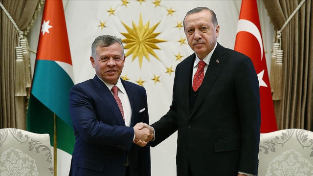 Cumhurbaşkanı Erdoğan ile Ürdün Kralı 2. Abdullah telefonla görüştü