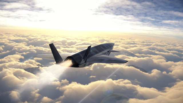 Baykar'dan insansız savaş uçağına ilişkin görsel paylaşımı