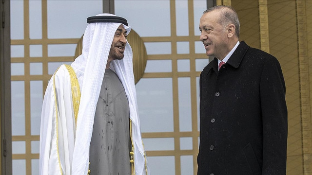 Cumhurbaşkanı Erdoğan, Abu Dabi Veliaht Prensi Nayan ile ortak anlaşmalar imzaladı!