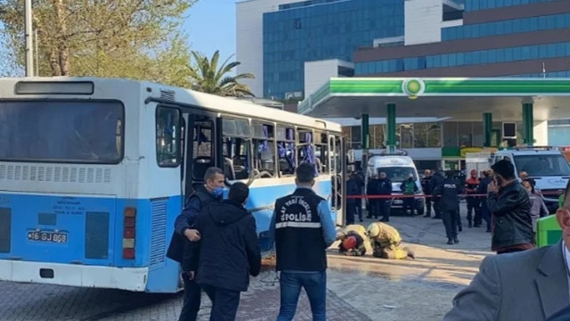 Bursa'da infaz koruma memurlarını taşıyan otobüste patlama!