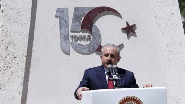 TBMM Başkanı Şentop: Türkiye bu hain tertibi boşa çıkardı