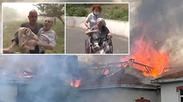 Zeytinburnu Balıklı Rum Hastanesi'nde yangın çıktı