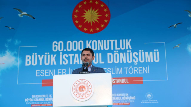Bakan Kurum: Tarihinin en büyük dönüşümüne başlayan bir Türkiye var