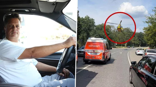 Almanya'nın konuştuğu Türk: Seyir halindeki araçta bayılan Alman sürücünün hayatını kurtardı