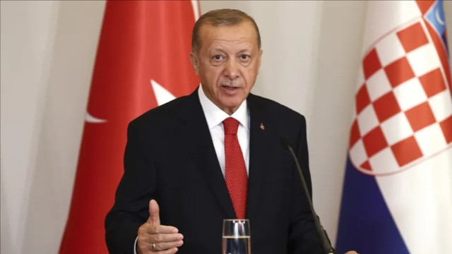 Erdoğan Türkiye-Hırvatistan İş Forumu’nda konuştu