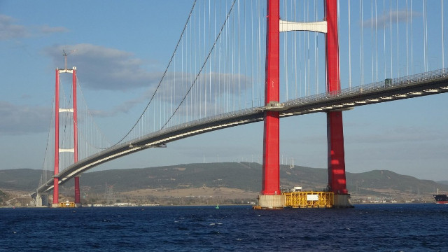 Çanakkale Köprüsü'ne Seyit Onbaşı mührü: Her biri 75 ton ağırlığında