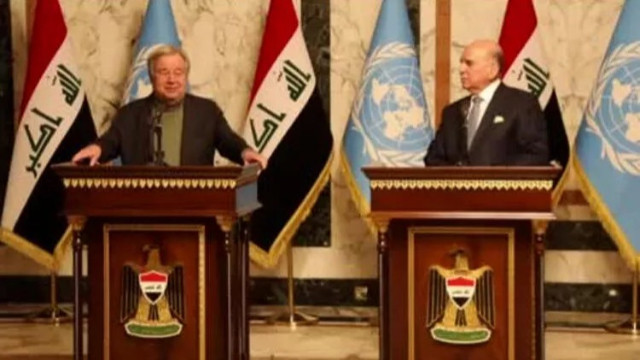 BM Genel Sekreteri Guterres 6 yıl sonra Irak'ta