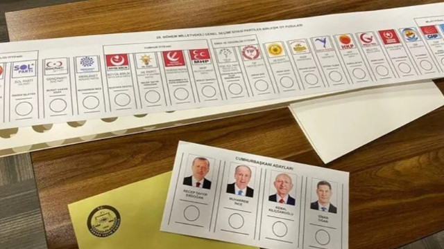 YSK 14 Mayıs seçimlerinin oy pusulalarını tanıttı