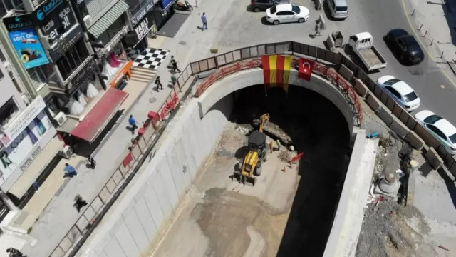 Maltepe'de tünel çalışmasında patlama