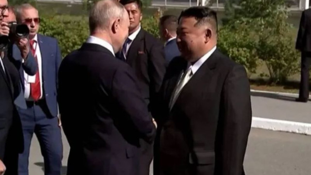 Putin, Kuzey Kore lideri Kim ile görüştü