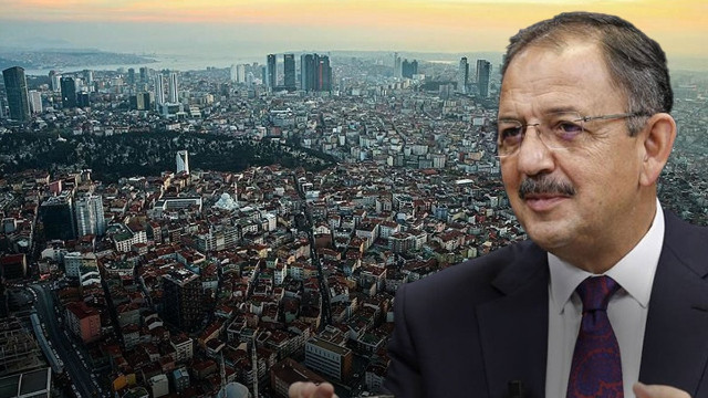 Bakan Özhaseki'den kentsel dönüşüm açıklaması... İstanbul'daki rezerv alanlar belli oldu