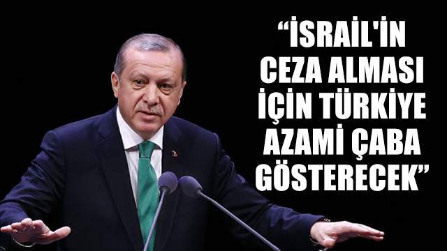 Cumhurbaşkanı Erdoğan'dan Gazze için yeni görüşme: İsrail'in ceza alması için Türkiye azami çaba gösterecek