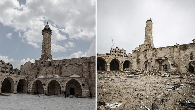 Filistin kültürünü yok ettiler: İsrail saldırılarında bin 400 yıllık cami de yıkıldı