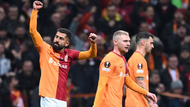 Galatasaray Sparta Prag'ı 3-2 yendi