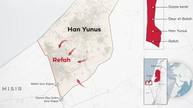 Filistin Dışişleri Bakanlığı duyurdu: İsrail Refah'ta geniş çaplı saldırı başlattı!