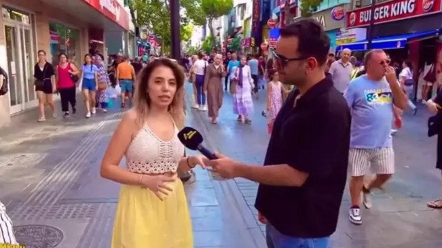 Verdiği sokak röportajı sonrasında tutuklanan Dilruba Kayserilioğlu tahliye edildi