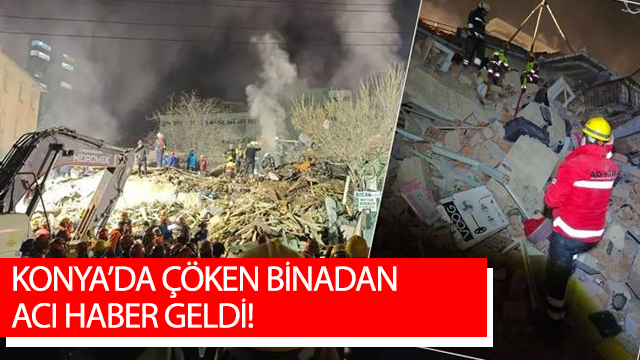 Konya'dan acı haberler geldi