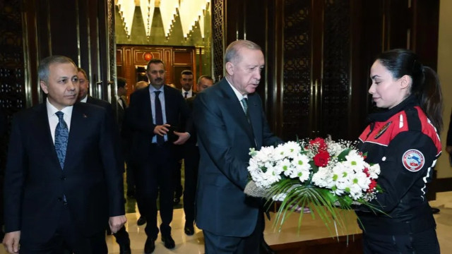 Erdoğan Türk Polis Teşkilatı'nı ağırladı! 'Müsaade edemeyiz' diyerek uyardı