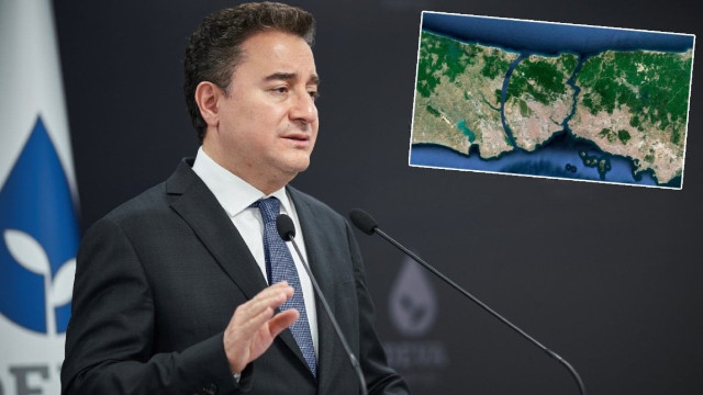 Babacan'dan Kanal İstanbul uyarısı: Felaket anında İstanbul adaya dönüşecek