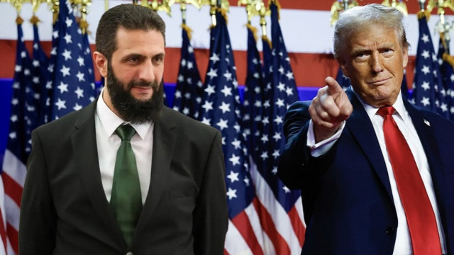 ABD Başkanı Trump ve Şara Riyad'da görüştü