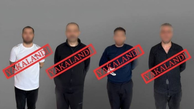 Kırmızı bültenle aranan 4 kişi yakalandı