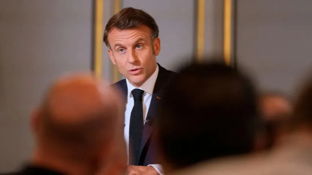 Macron'dan İsrail açıklaması: İsrail'in savunmasına katkı sağlayabiliriz