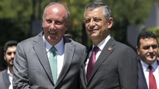 CHP lideri Özgür Özel, Muharrem İnce'yi partiye davet etti!