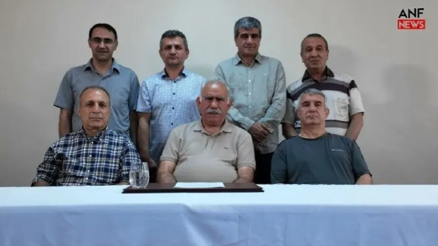 Terör örgütü elebaşı Abdullah Öcalan görüntülü mesaj yayınladı: PKK'ya silah bırakma çağrısı yaptı