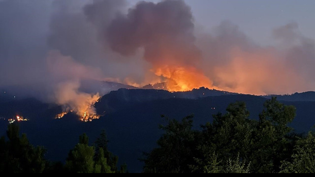 Eskişehir orman yangını! 10 kişi şehit oldu