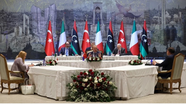 Cumhurbaşkanı Erdoğan, Meloni ve Dibeybe ile bir araya gelmişti! Akdeniz Zirvesi Yunanistan'ı karıştırdı