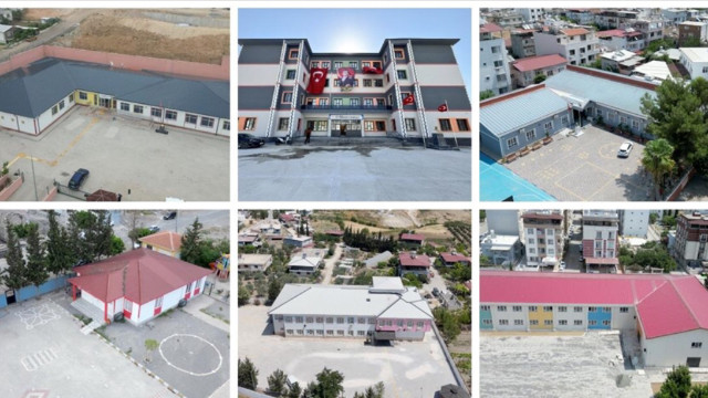 Hatay ve Adana'da 6 Şubat depremlerinin ardından 234 yeni okul inşa edildi